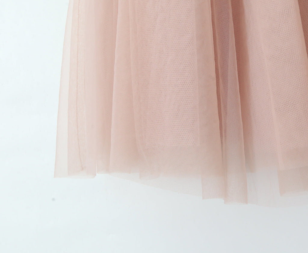 שמלת מיני בלרינה בעיצוב טול בגזרת A - אליסיה