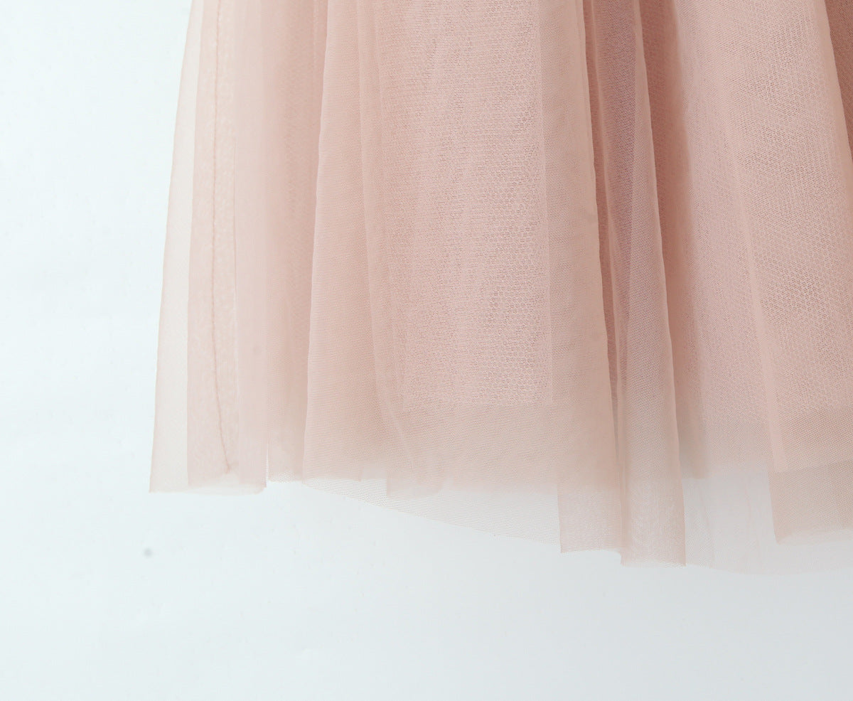 שמלת מיני בלרינה בעיצוב טול בגזרת A - אליסיה