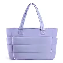 Padded carrying bag with large storage compartment