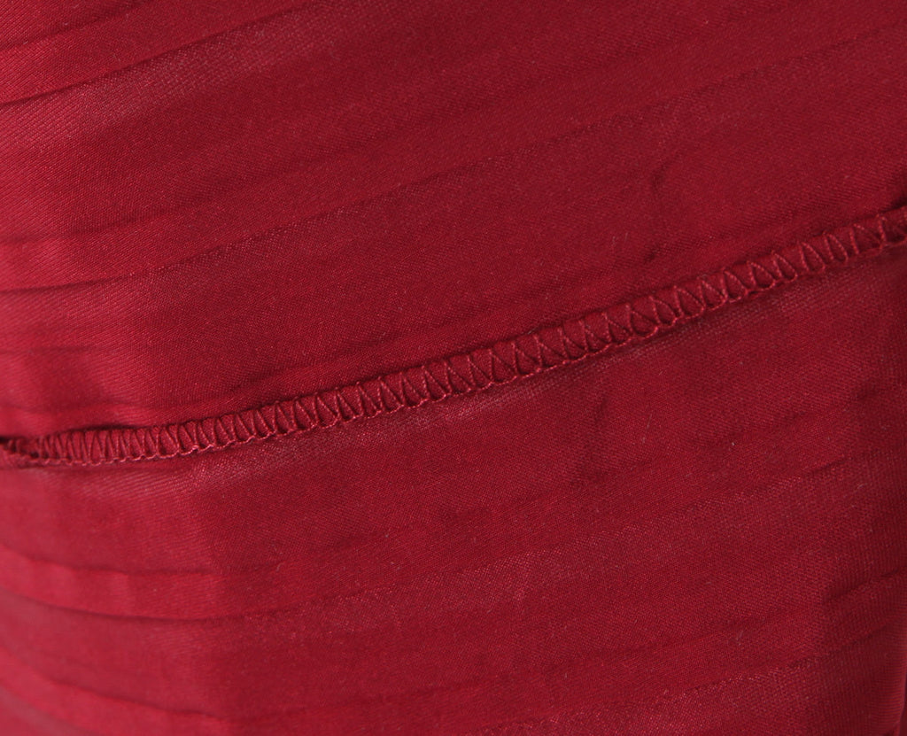 שמלת מקסי סטרפלס קיפולים - נאיה