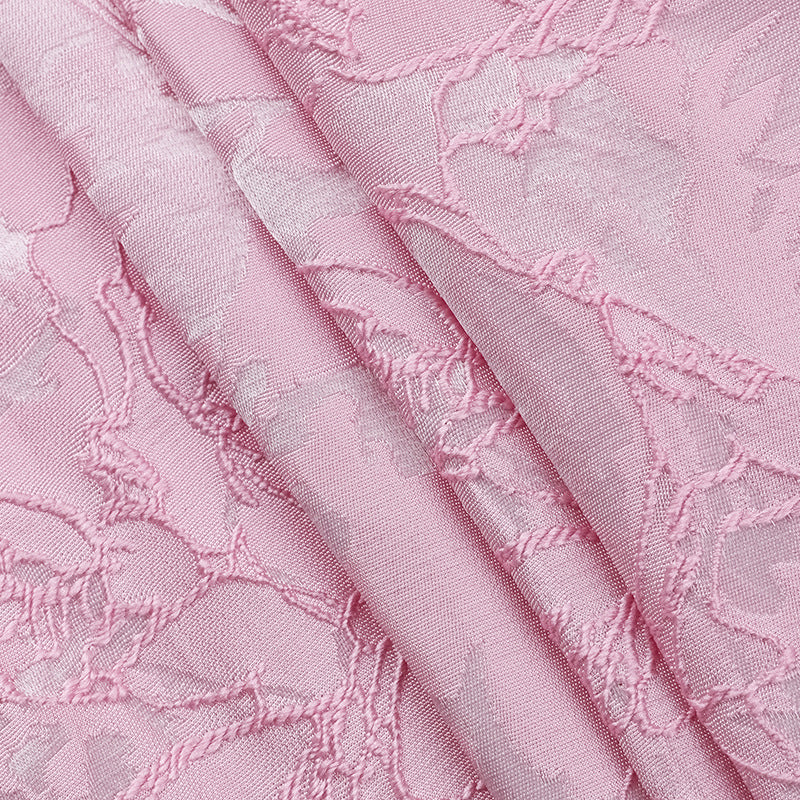 שמלת מיני סטרפלס בעיטור רקמת איורי פרחים ופפיון - חימנה