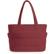 Padded carrying bag with large storage compartment