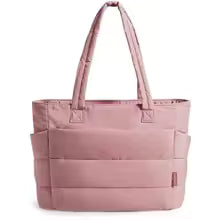 Padded carrying bag with large storage compartment