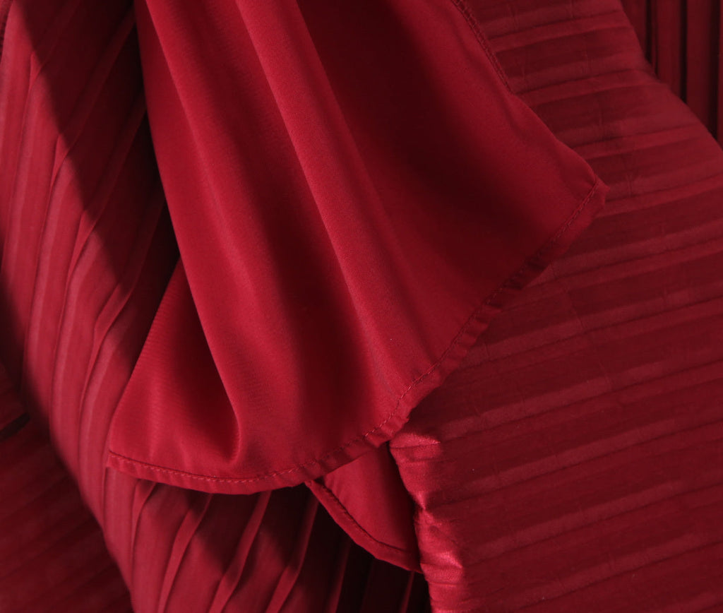 שמלת מקסי סטרפלס קיפולים - נאיה