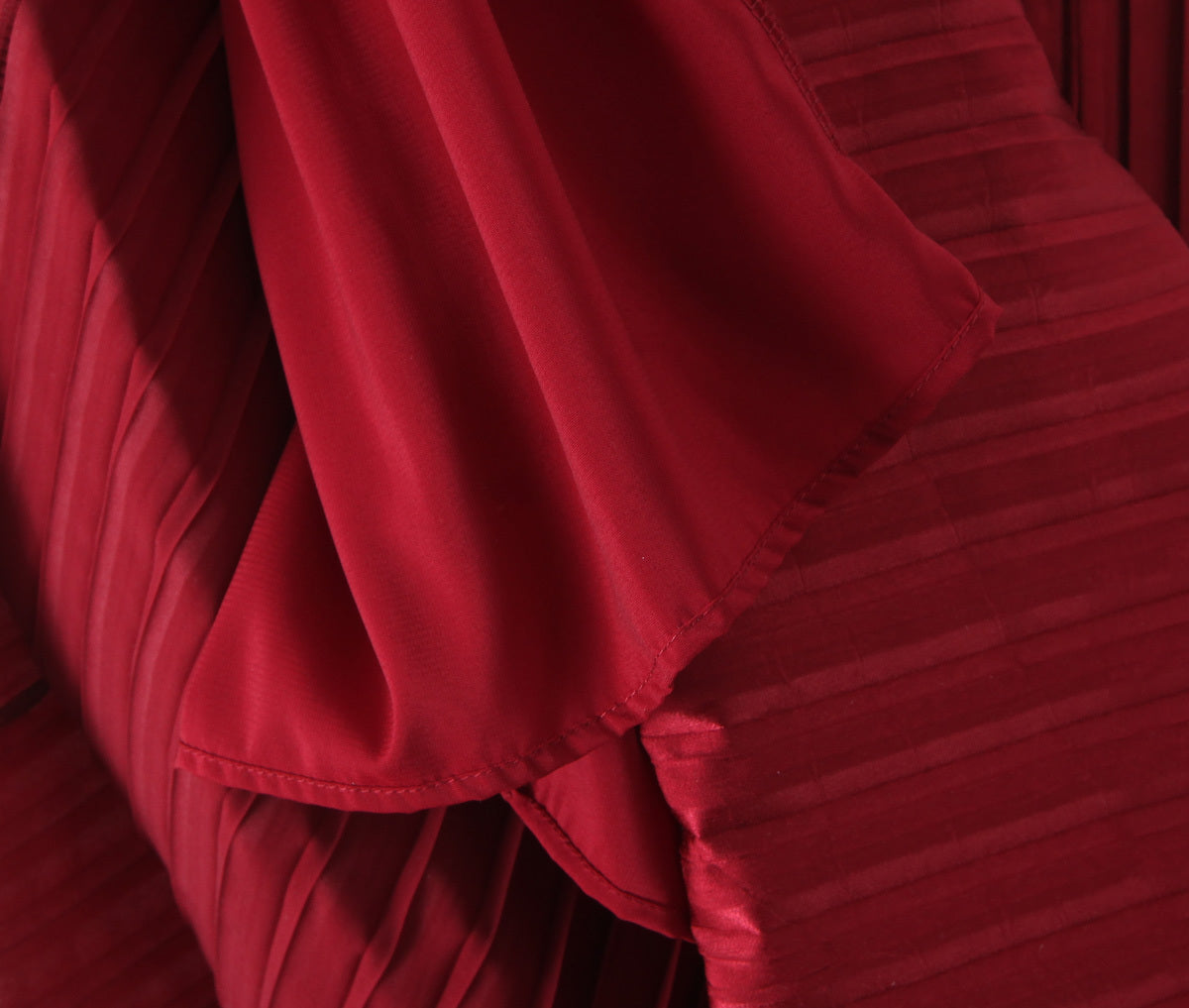 שמלת מקסי סטרפלס קיפולים - נאיה