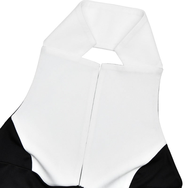 שמלת מקסי אלגנטית בעיטור כפתורים גב פתוח - לינדה