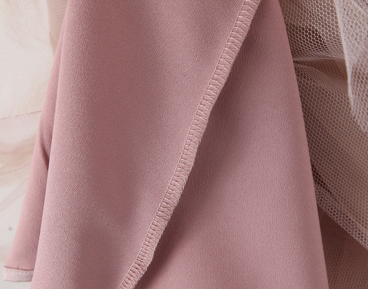 שמלת מיני בלרינה בעיצוב טול בגזרת A - אליסיה