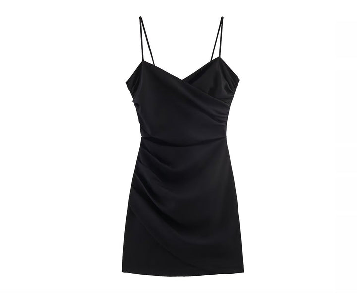 ALAN tailored mini dress with a pleated design