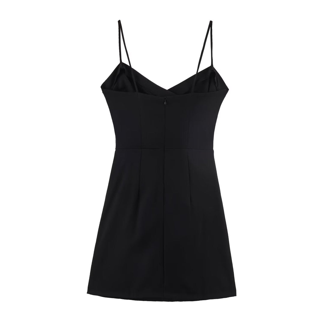 ALAN tailored mini dress with a pleated design