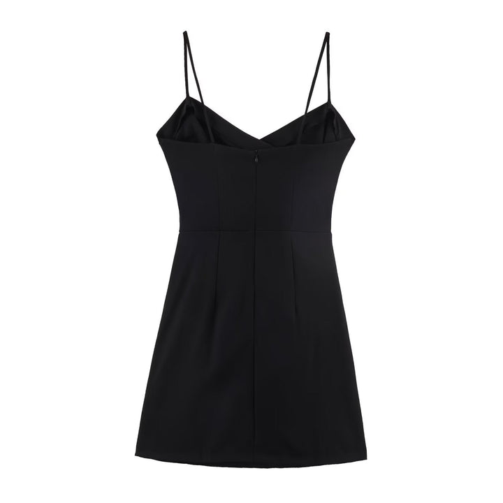 ALAN tailored mini dress with a pleated design