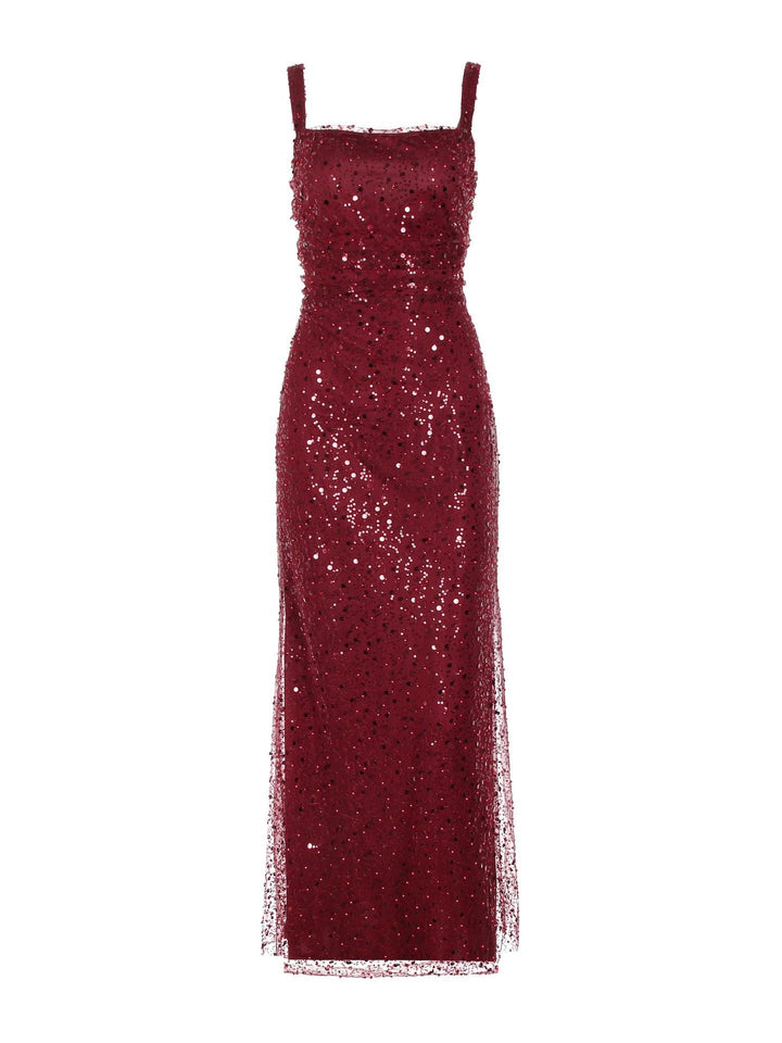 PUSH sequin maxi dress