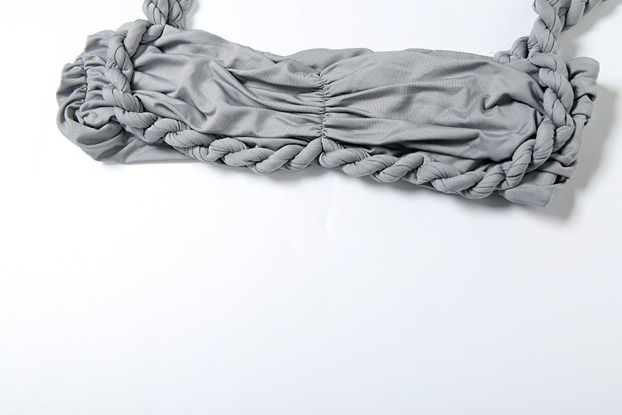 סט שני חלקים בעיצוב כיווצים וצמות - Nia