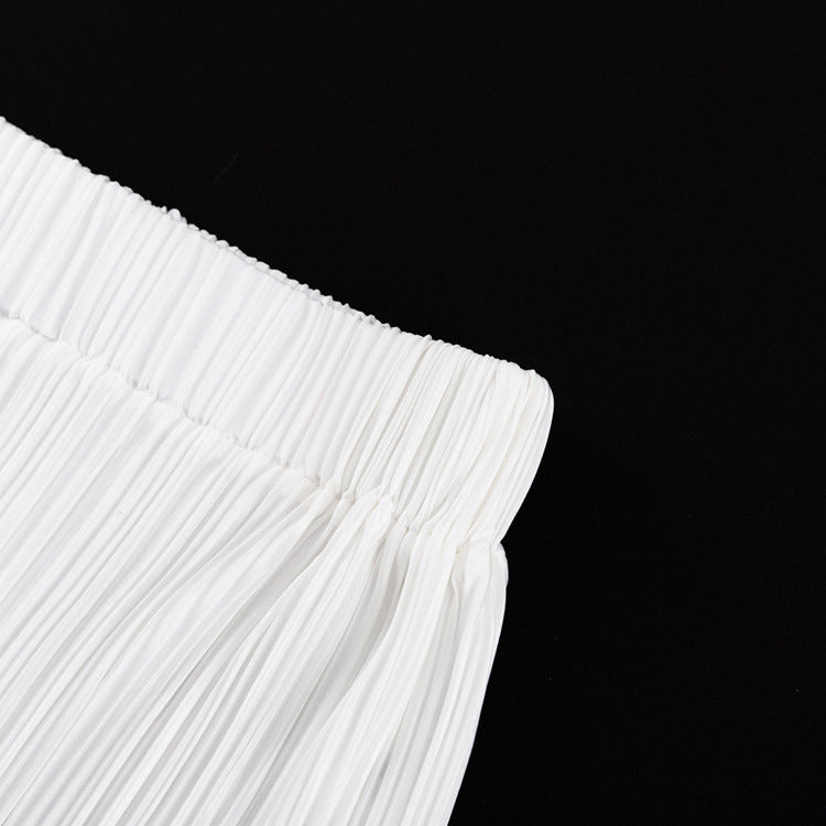 חליפת שני חלקים בד קרפ מכנסיים ארוכים וחולצה - מילאן