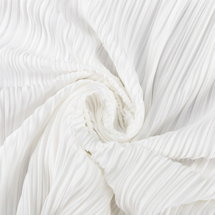 חליפת שני חלקים בד קרפ מכנסיים ארוכים וחולצה - מילאן