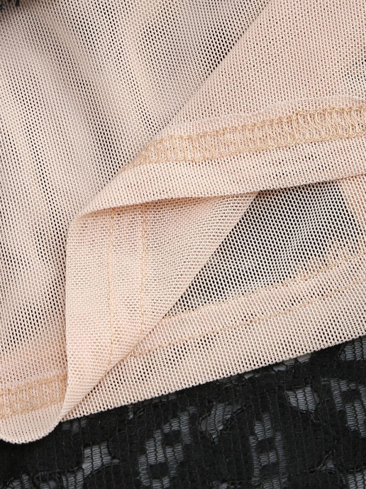 שמלת מיני סטרפלס תחרה - אורינה