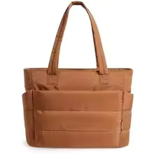 Padded carrying bag with large storage compartment