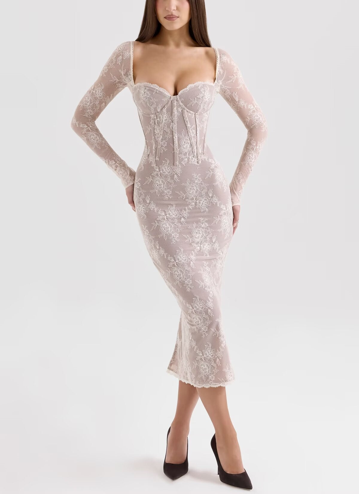 שמלת מידי תחרה - אליזבט