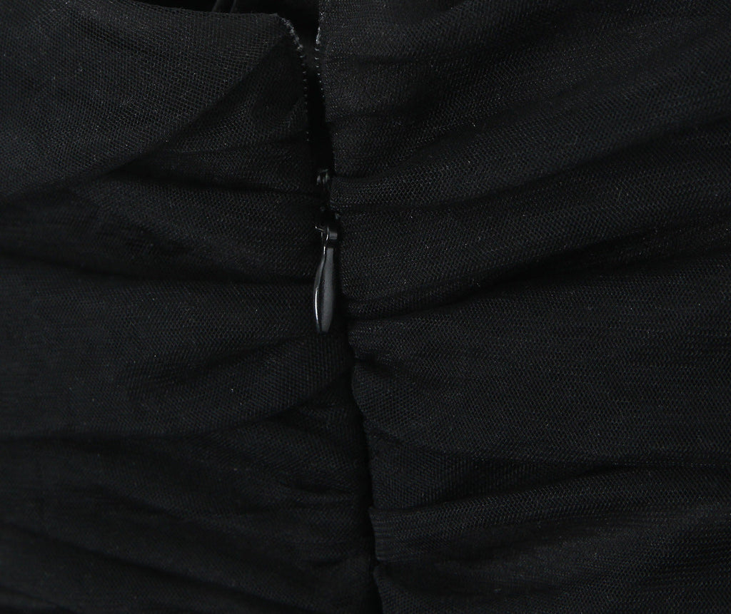 שמלת מיני בלרינה בעיצוב טול בגזרת A - אליסיה