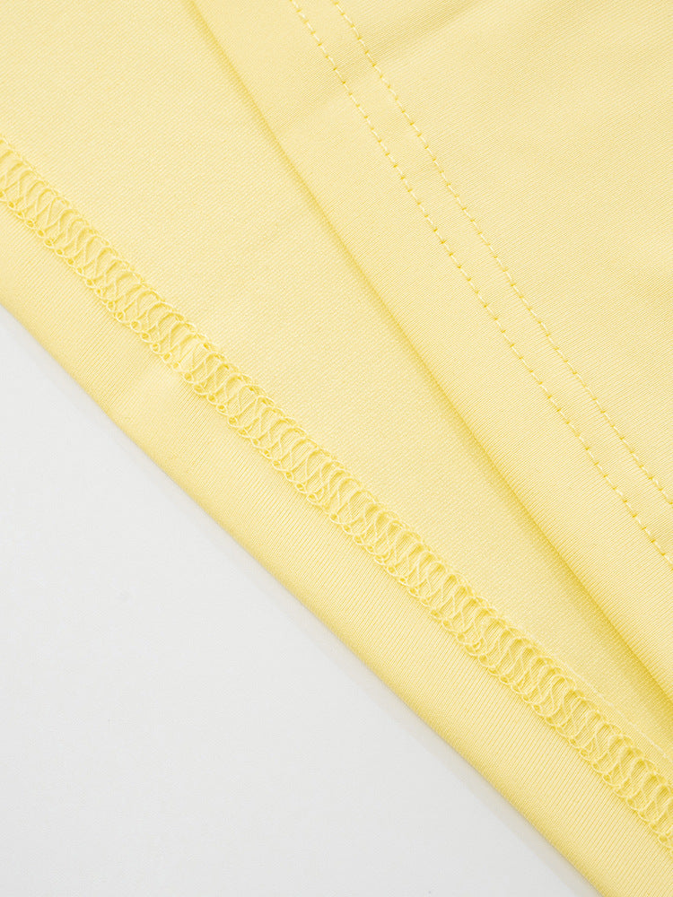 שמלת מקסי אלגנטית בעיצוב תחרה קשירה בכתפיות - Indigo