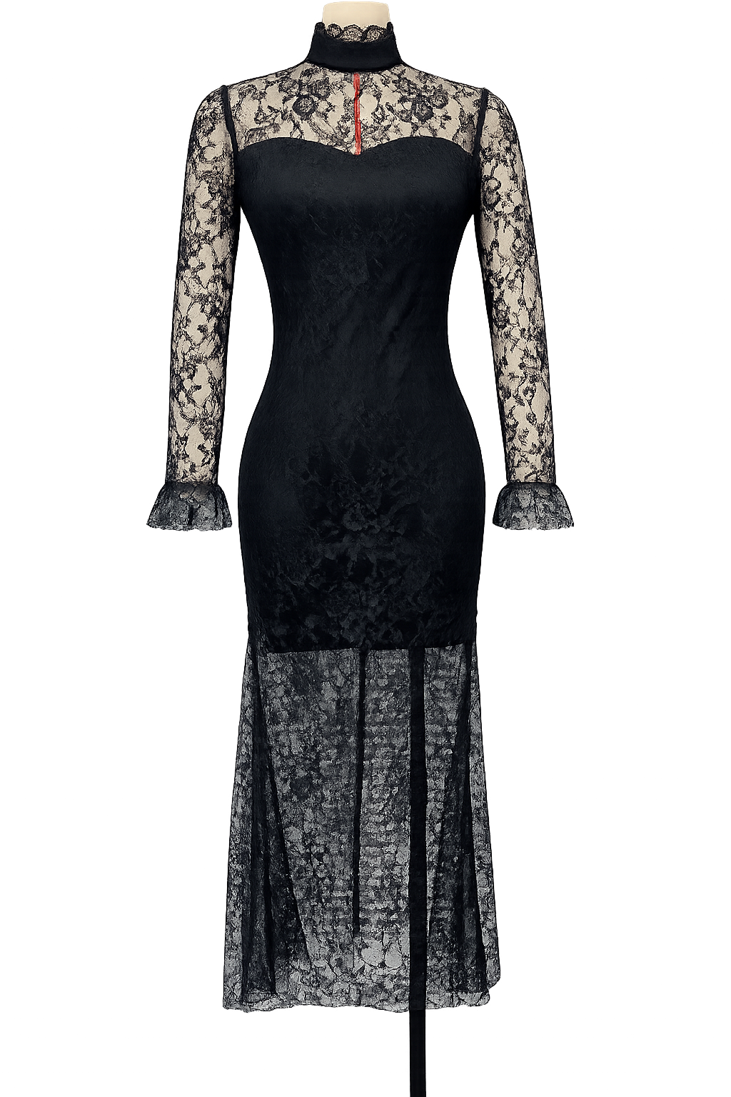 Lace midi dress - linda