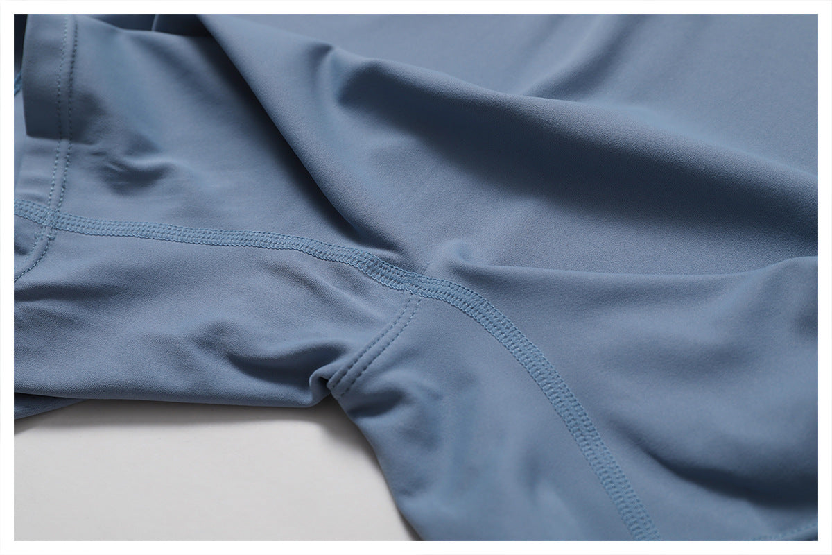 אוברול קצר/ ארוך ספורטיבי צמוד בד מחטב סגירת רוכסן -  Andi