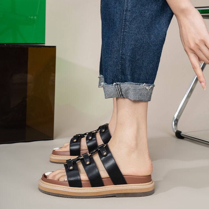 כפכפי celine בעיצוב יוקרתי עור אמיתי - סלין