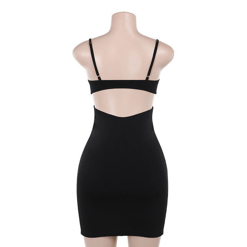 שמלת מיני חלק עליון בעיצוב פייטים - ברייט