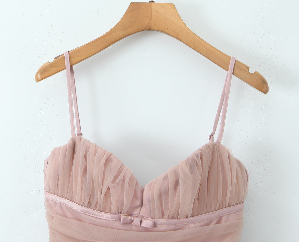 שמלת מיני בלרינה בעיצוב טול בגזרת A - אליסיה