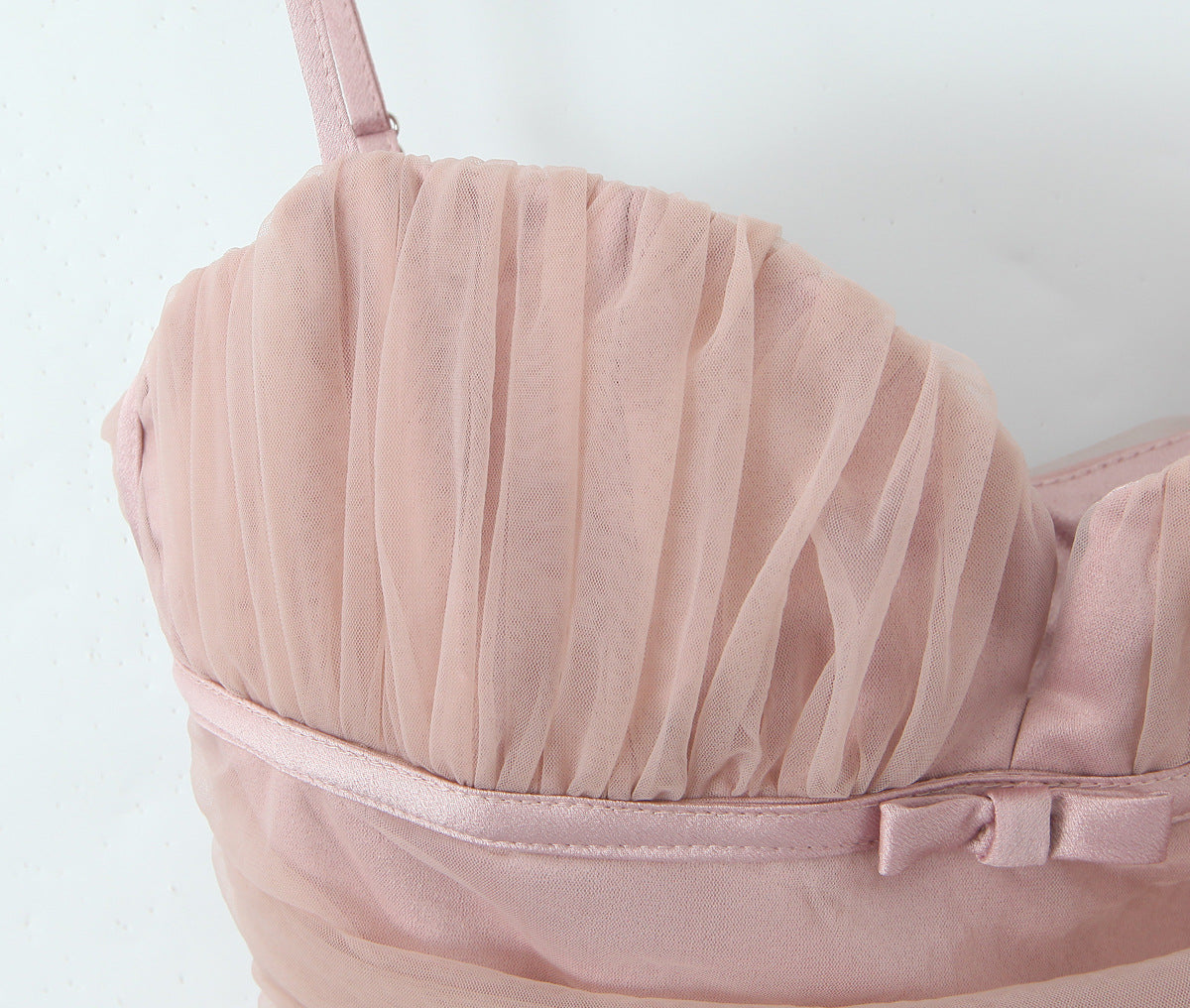 שמלת מיני בלרינה בעיצוב טול בגזרת A - אליסיה