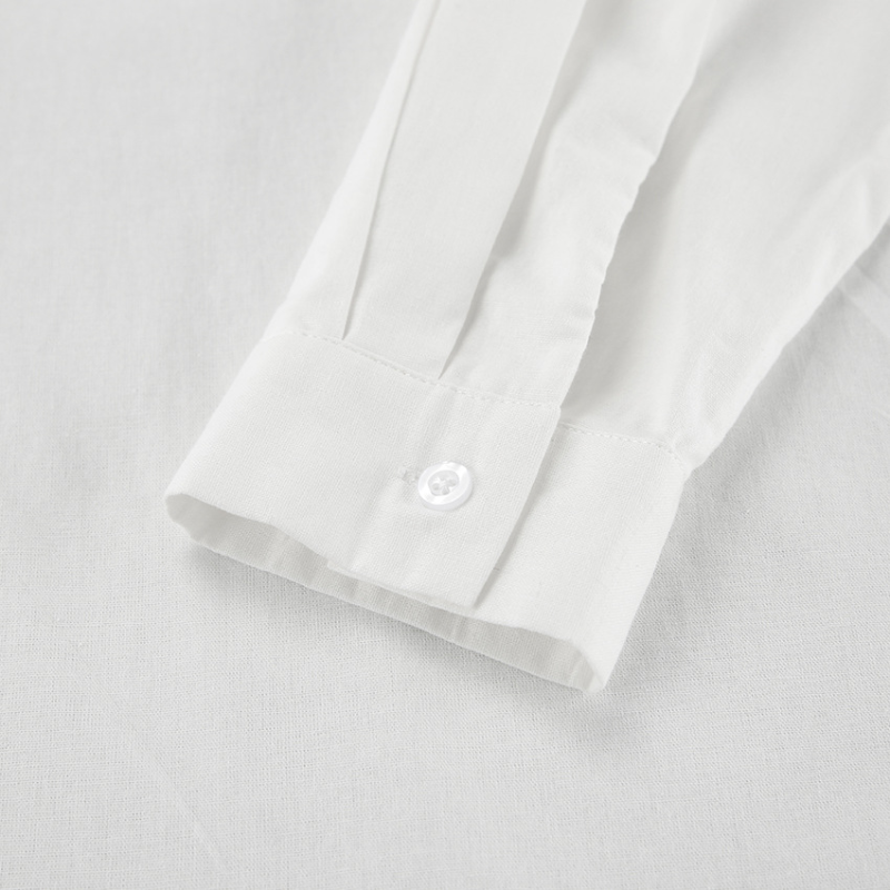 חליפת פשתן 2 חלקים חולצה ומכנסיים ארוכים - צוף