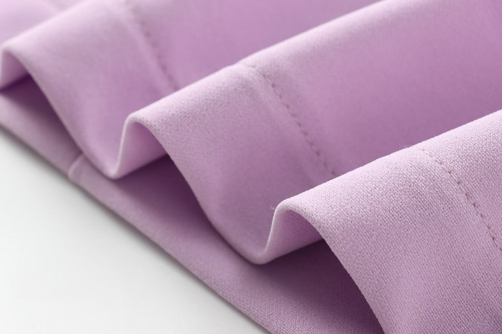 שמלת מקסי מחשוף עמוק צווארון נופל - פולה