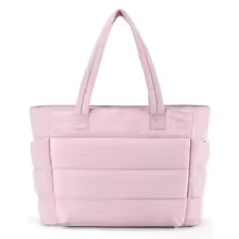 Padded carrying bag with large storage compartment