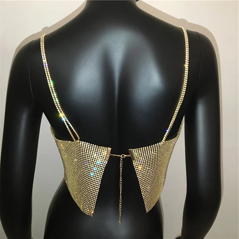 Sparkling Rhinestone Top - Journey