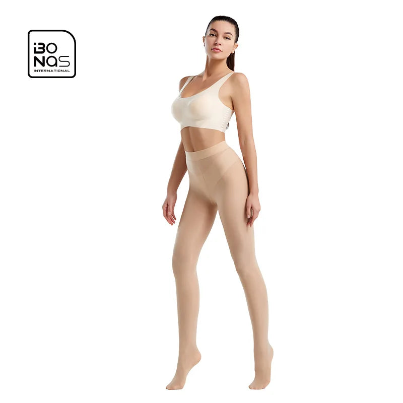Shaping 40 denier tights, tear-resistant, non-slip