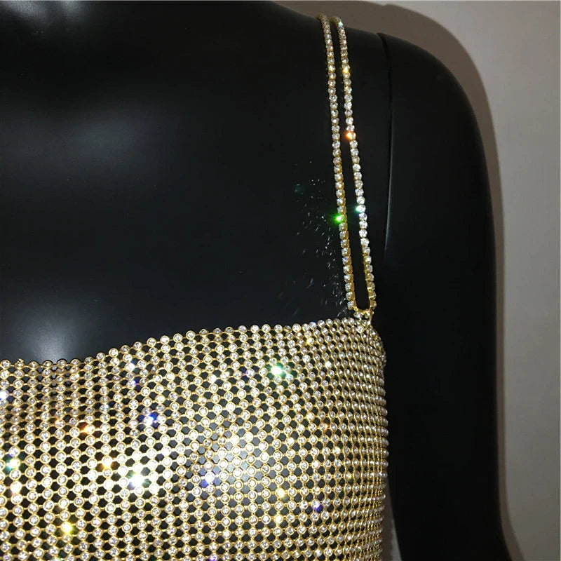Sparkling Rhinestone Top - Journey