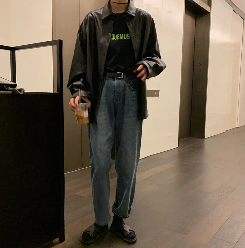 ג'קט עור בעיטור כפתורים - מארה