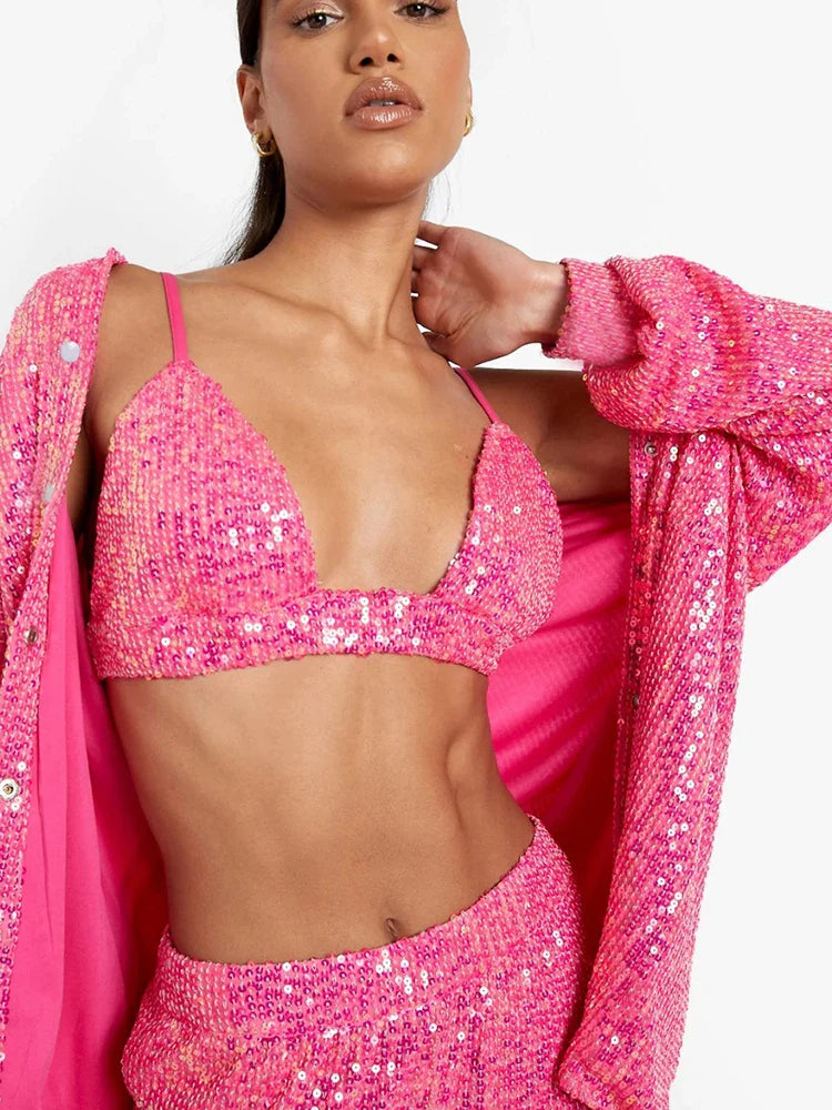 חליפת פייטים שלושה חלקים  - עלמה