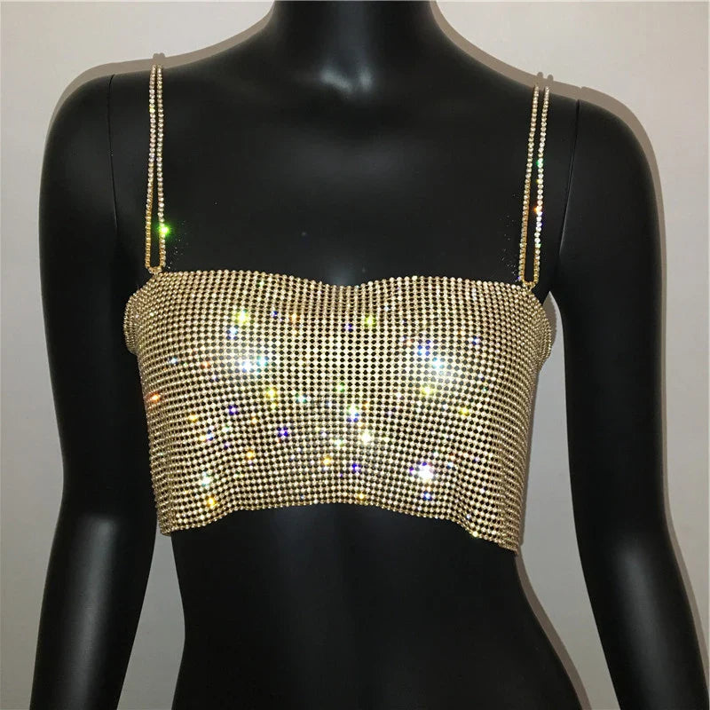 Sparkling Rhinestone Top - Journey