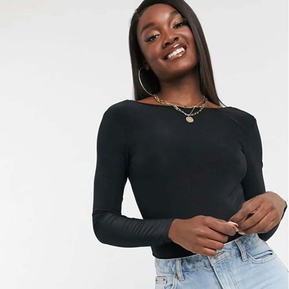 בגד גוף צמוד גב פתוח - נעומי