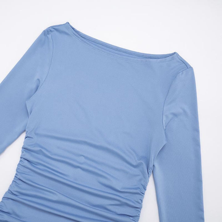 Mini dress with gathered design - Nina