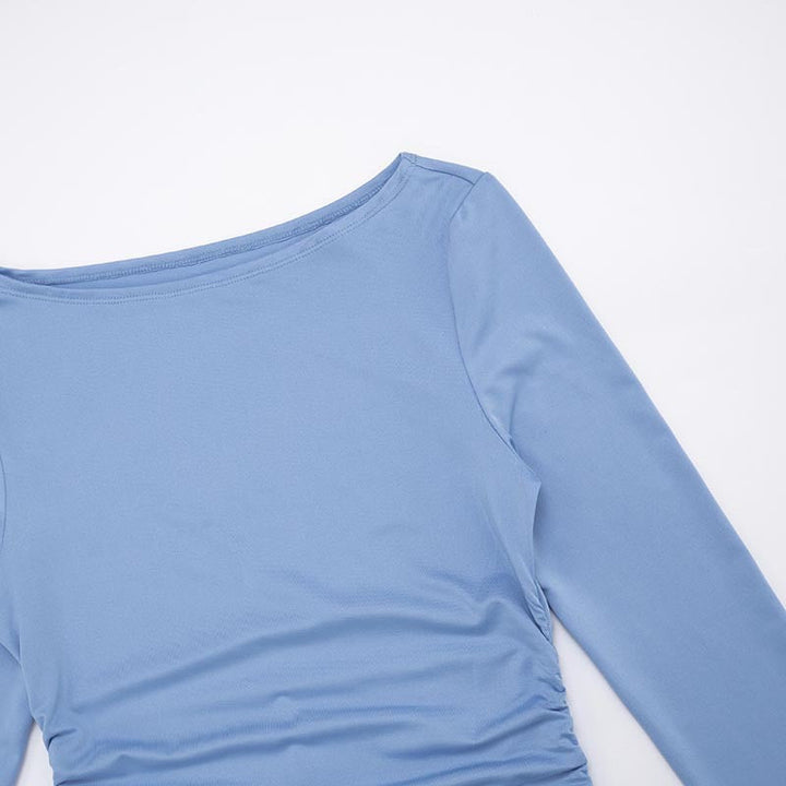 Mini dress with gathered design - Nina