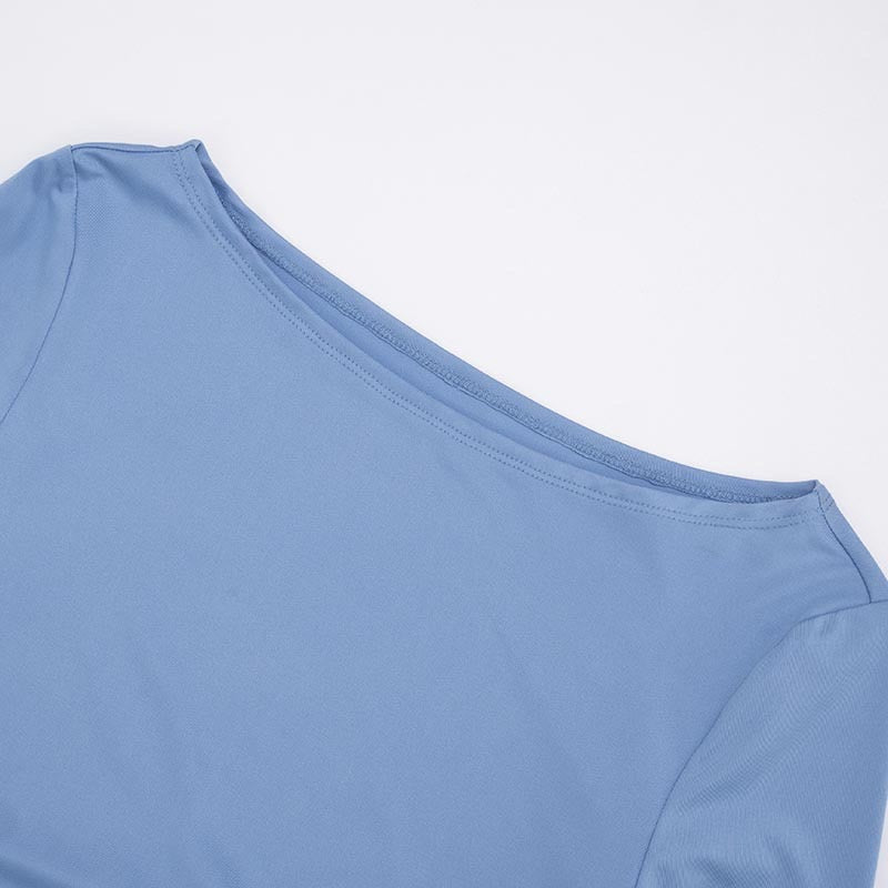 Mini dress with gathered design - Nina