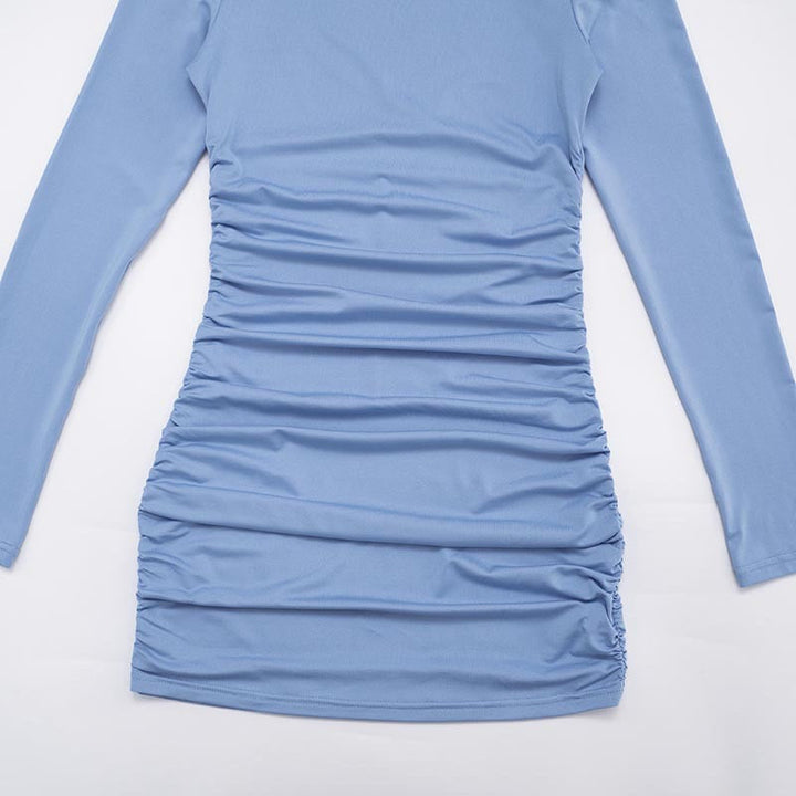 Mini dress with gathered design - Nina