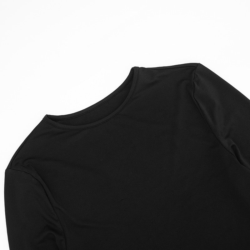 Mini dress with satin pleats - Sherin