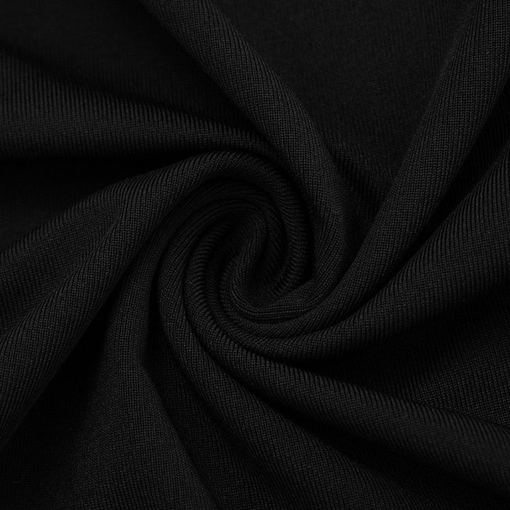 Mini dress with satin pleats - Sherin