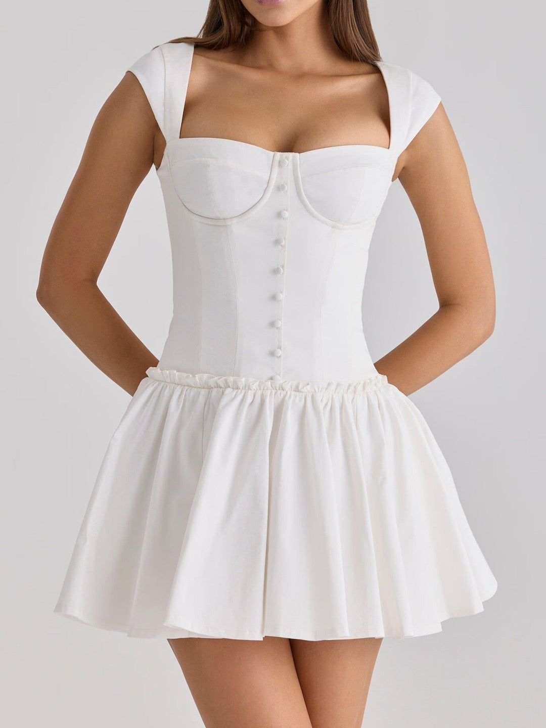 Doll-style mini dress – JUNE