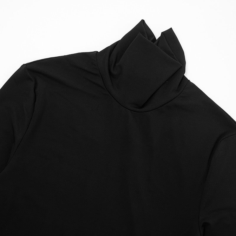 Maxi dress with pleats and slit design - Lis