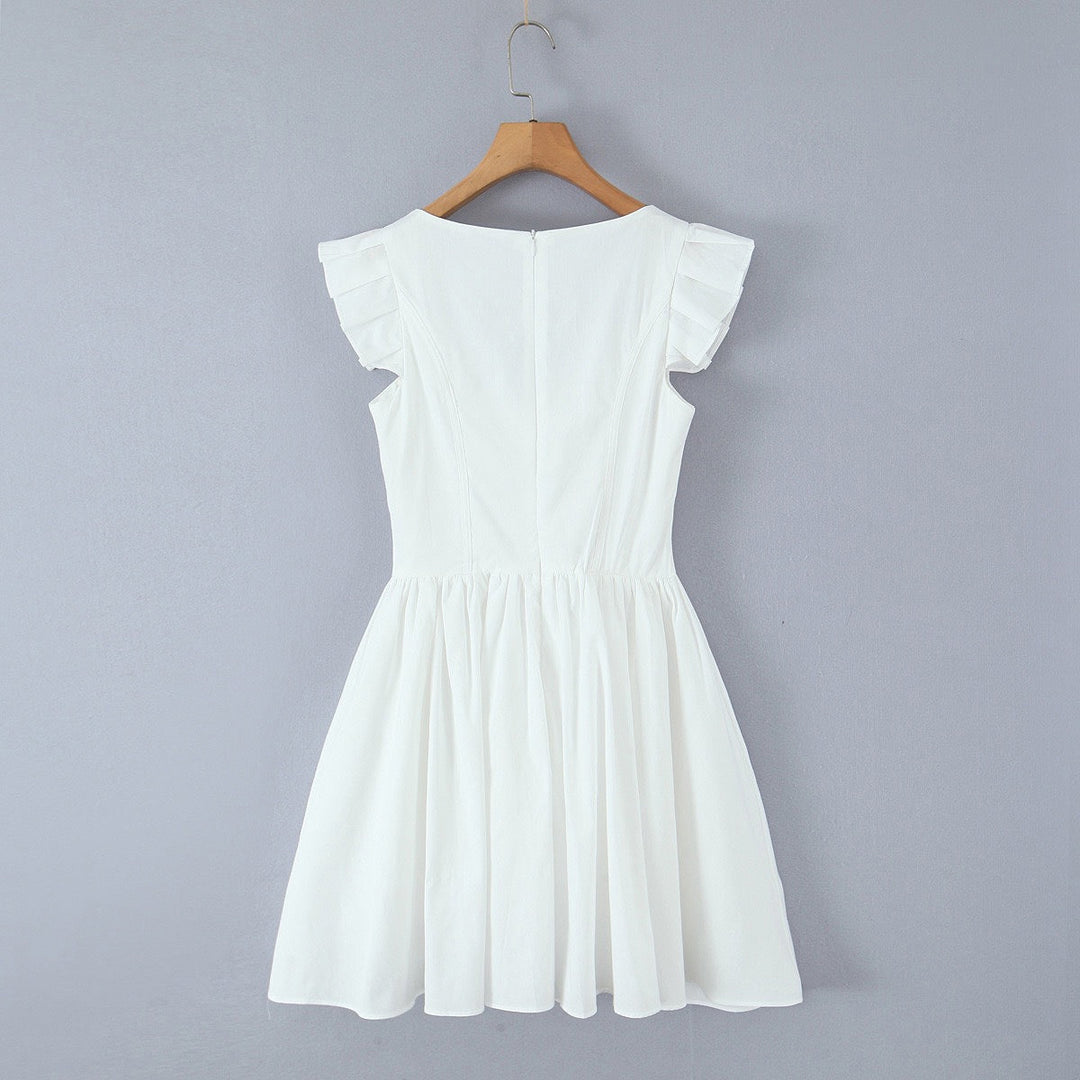 Doll-style mini dress – JENET