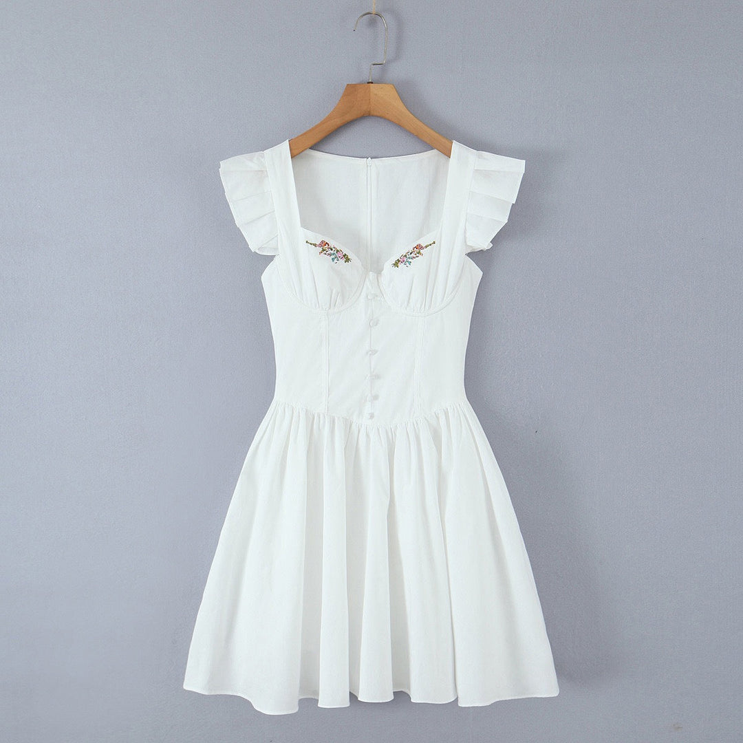 Doll-style mini dress – JENET