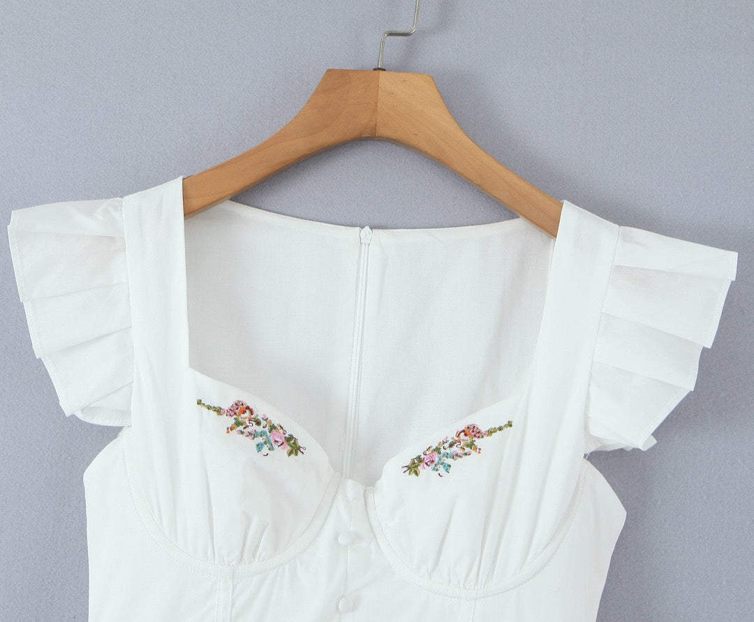 Doll-style mini dress – JENET